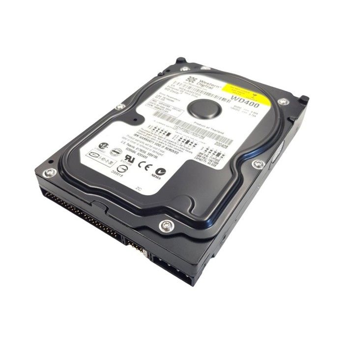 Disque Dur 40Go IDE 3.5 Western Digital Caviar WD400BB 23FJA0 7200rpm 2Mo - vue 3