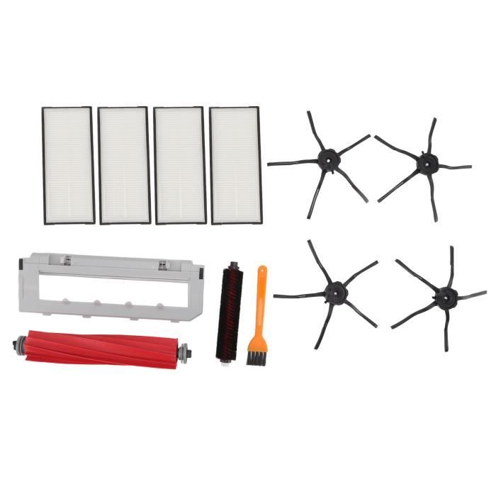 4 Brosses Principales De Remplacement Pour Xiaomi Roborock S7/T7 – En Caoutchouc Durable, Facile à Nettoyer
