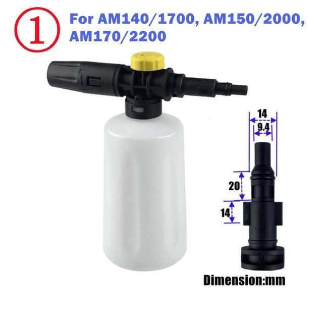 Pistolet à Mousse Pour Lavage Automobile, Pistolet à Eau Portable, Buse à Haute Pression, Jet De Lavage De Voiture Pulverisateur Outil De Nettoyage Outils De Lavage Automobile