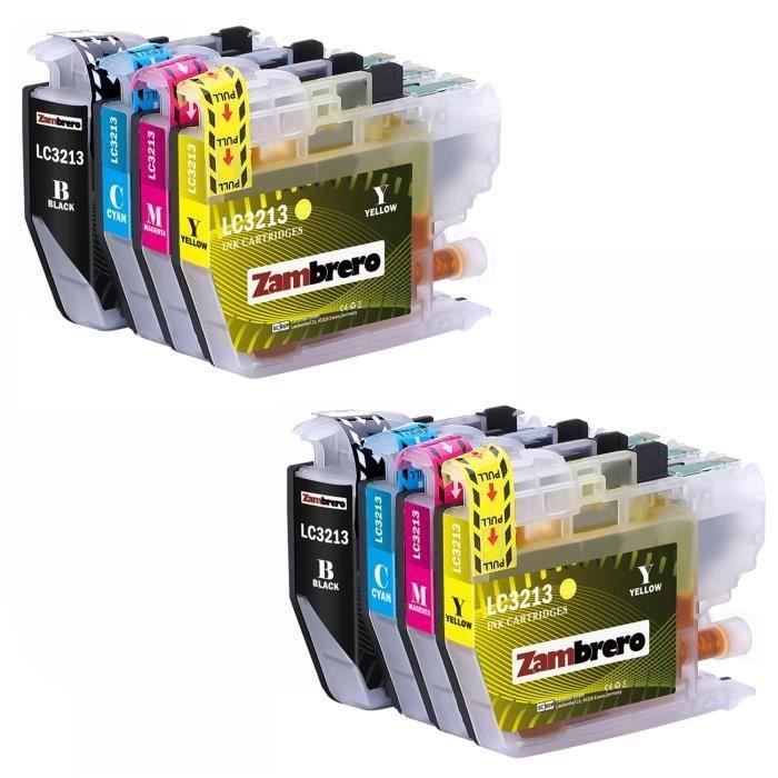 Set De 12 Cartouches D'encre Compatibles Brother - Pour DCP-J572DW, J772DW, J774DW - Go Inks