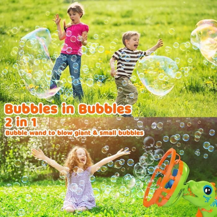 Pistolets À Bulles De Savon, Machine A Bulle, Dinosaure Pistolet A Bulle Automatique Avec Pistolets À Bulles De Savon, Machine A Bulle, Dinosaure Pistolet A Bulle Automatique Avec