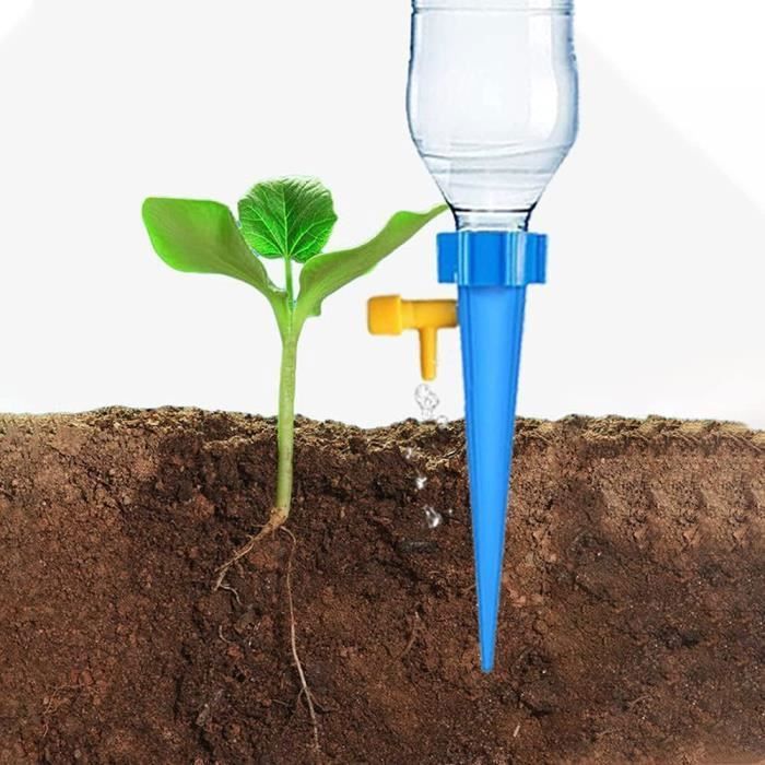 Lot 12 Arrosages Automatiques Réglables – Goutte-à-Goutte Pour Plantes En Pot, Intérieur & Jardin – Vacances Zen !