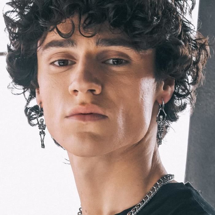 Créole Boucles D'Oreilles Ovales Pour Femme En Acier Inoxydable[b8474