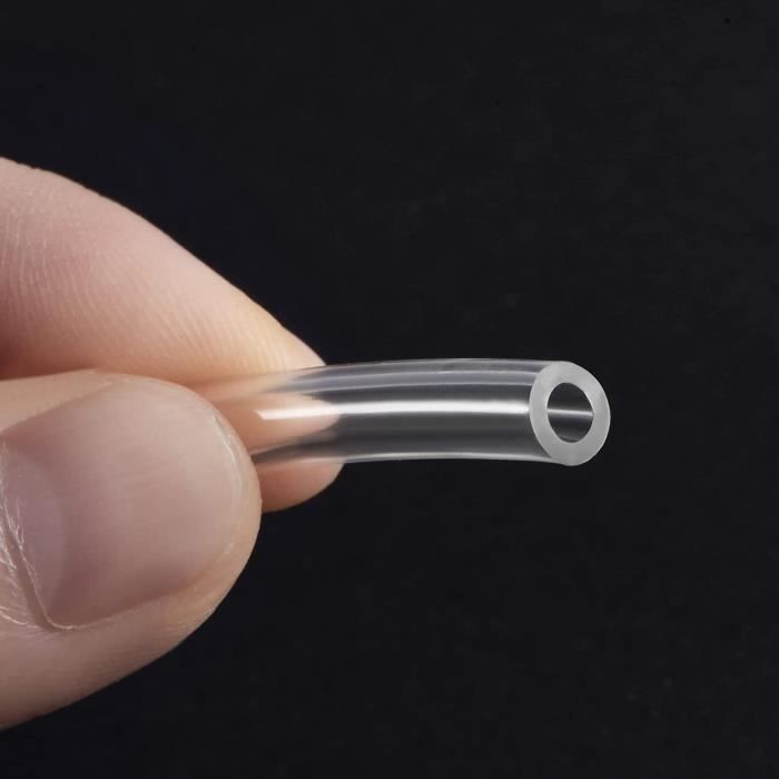 Tuyau en silicone haute température - Bleu, diamètre intérieur 8 mm, longueur 1,5 m - Tuyau d'aspiration pour eau de refroidissement, liquide de