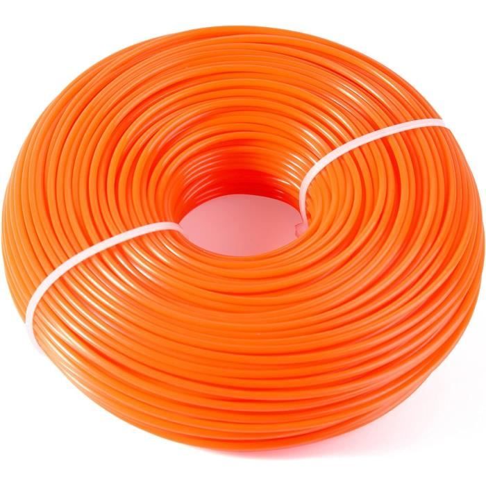 Fil pour Débroussailleuse Rond 2,4mm x 100 m DIY Bobine de Fil — free download