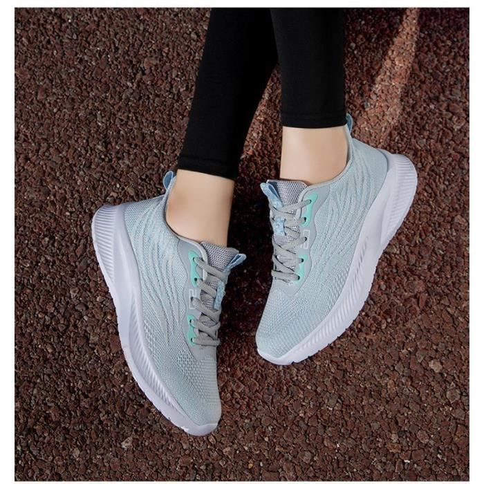 Chaussures Femme Confortable Basket Running Marche Sport Travail