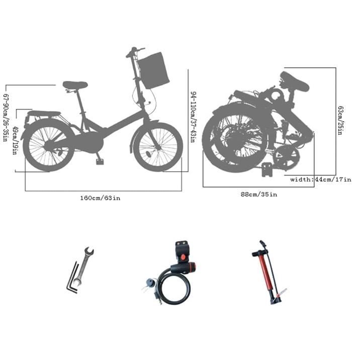 Panier Vélo En Fil D'acier FeNIX – Argent, Bretelles Réglables – NEUF