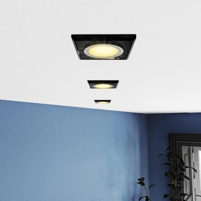 Emos Exclusive Spot LED Encastrable  LED spots de plafond IP44 pour Salle  de Bain, locaux
