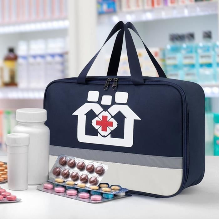 Gloryit Trousse de Médecine Sac d'Urgence, 2 Pièces Médical Étanche de Gloryit Trousse de Médecine Sac d'Urgence, 2 Pièces Médical Étanche de
