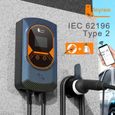 Station de charge 32A chargeur de voiture électrique EVSE Wallbox 7.6/11/22KW câble de type 2 IEC62196 contrôle APP.bazarland30-2