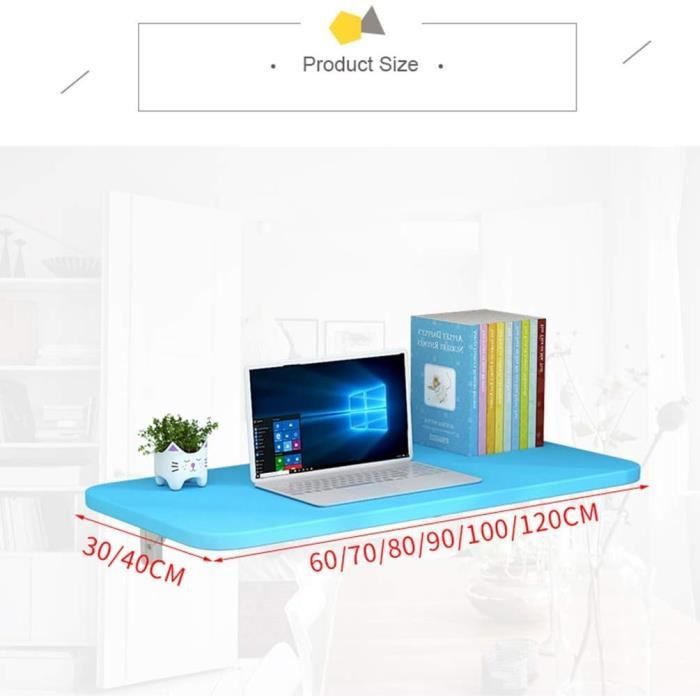 Table Pliante Murale, Table Pliante En Bois Massif, Bureau De Table à