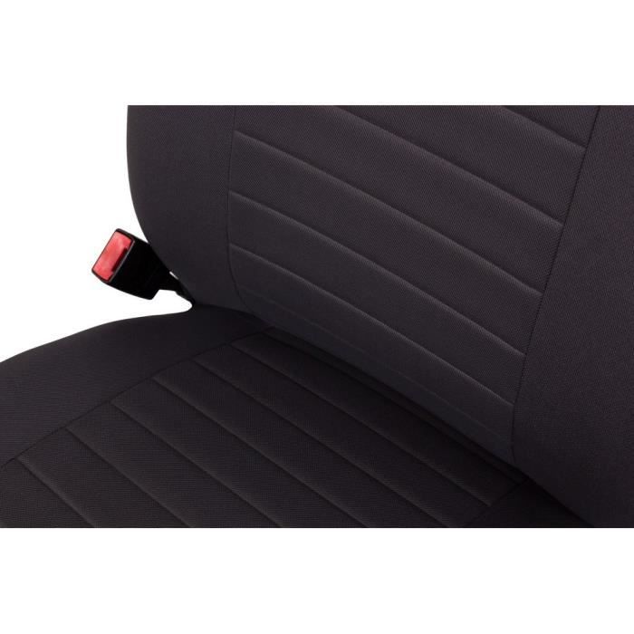 Hyundai i20, Housse siège auto, sièges avant, noir