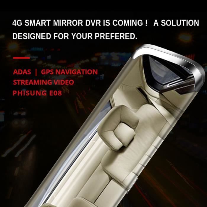 Dash Cam De Voiture Groupé Universel Ips2