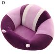 minifinker chaise douce pour apprendre à s'asseoir Canapé mignon siège de soutien pour bébé doux bébé jeux activite violet-3