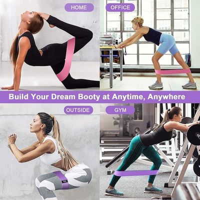 Bandes De Résistance Musculation Bandes De Résistance En Tissu Avec 3 Niveaux De Résistance Pour Les Ceinture De Résistance Pour Femme
