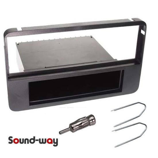 Kit Montage autoradio 1 DIN avec Vide Poche pour Alfa Romeo 159 Brera//Spider
