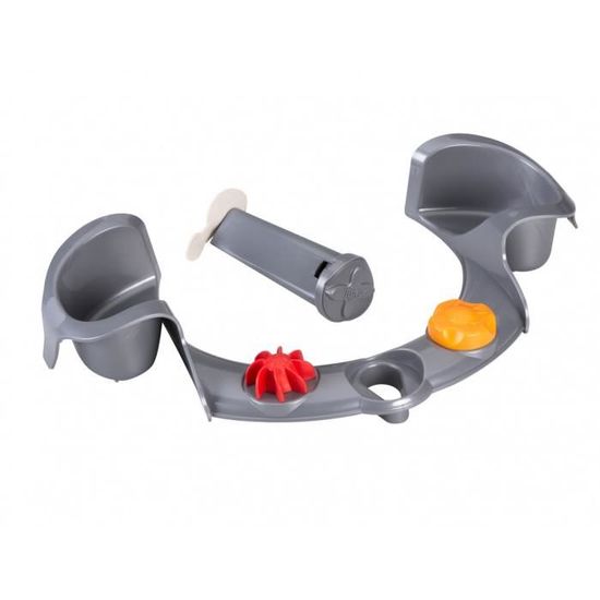 Anneau De Bain Bébé TIGEX Anatomy - Anti-Dérapant, 2 Jouets Inclus - Pour 6 à 12 Mois (6,5-12kg)