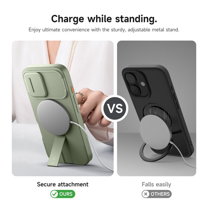 Protection IPhone Anti-chutes Coque IPhone 16 Pro Max JETech - Irisée, Compatible MagSafe - Bouton Contrôle Caméra - Protection Anti-chocs Protection Téléphone Bouton Caméra