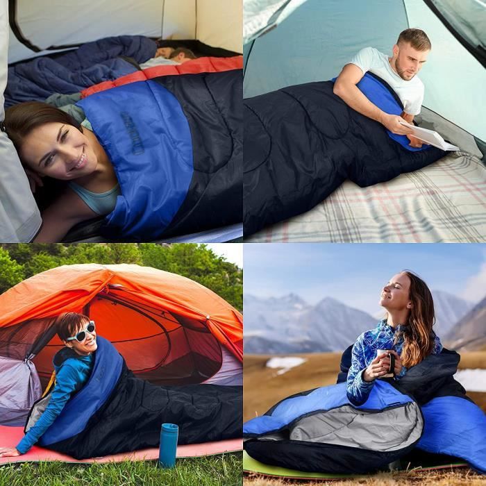Kamperbox sac de couchage hiver sac de couchage oid équipement de Camping pantoufles en duvet sac de couchage léger  18