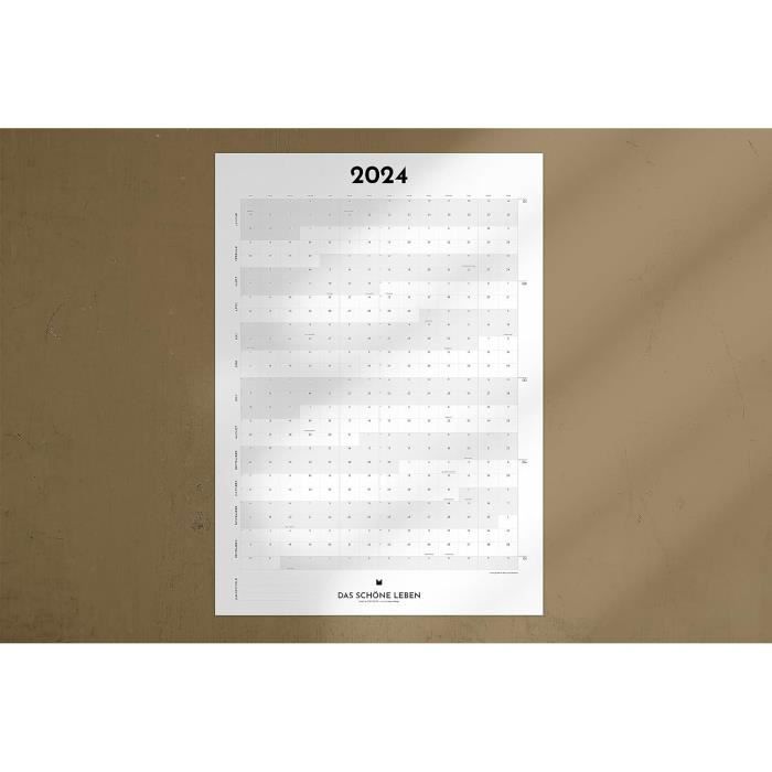 Dioche Calendrier 2024 3D en Papier d'Art - Cdiscount Beaux-Arts
