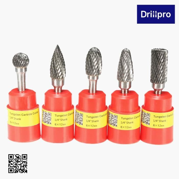 Lot De 10 Forets En Acier Au Tungstène De 0,7 Mm Pour Le Travail Du Bois Accessoire Pour Outil De Gravure 94987297