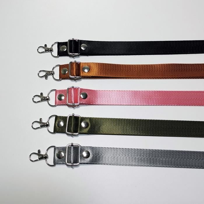 120x2.5cm Ceinture de sac a bandouliere pour telephone portable large et de longueur reglable