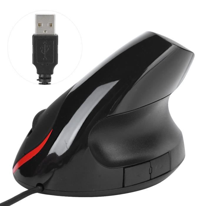 Souris optique - souris verticale souris ergonomique souris de jeu  rechargeable, souris filaire de bureau récepteur USB - Cdiscount  Informatique