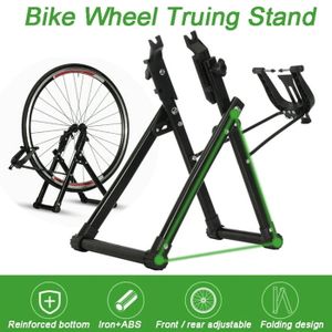 Support De Réglage De Roue De Vélo Pliable En Alliage D'aluminium – Pour VTT, Route, BMX, Jantes 24 à 27,5 Pouces