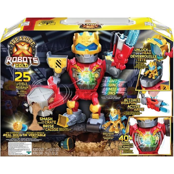MOOSE TOYS Mini Robot Trésor X – Jouet Durable Et De Haute Qualité Pour Enfants