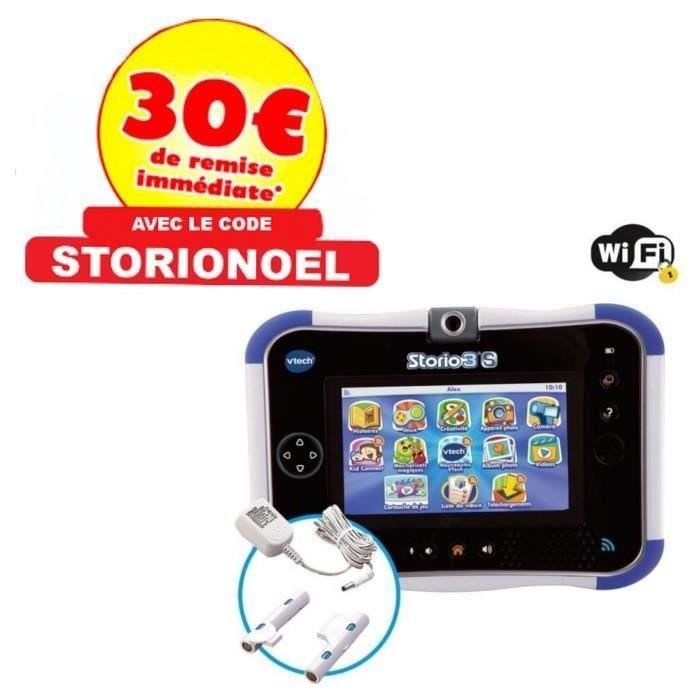 STORIO 3S Bleue Tablette Enfant WiFi Vtech Power Pack Cdiscount Jeux Jouets