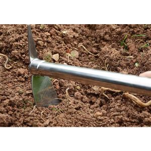 Pioche Jardin Et Terrassier Hecht 909100 - Manche Fibre De Verre 91 Cm, Outil Robuste Pour Sol Dur