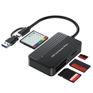 Chenyang Adaptateur de carte SD vers CF SDHC SDXC vers standard Compact Flash Type I Lecteur de carte UDMA avec carte SD Chenyang Adaptateur de carte SD vers CF SDHC SDXC vers standard Compact Flash Type I Lecteur de carte UDMA avec carte SD