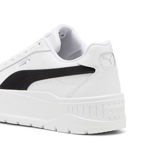 Baskets femme Puma white/white Cdiscount Chaussures