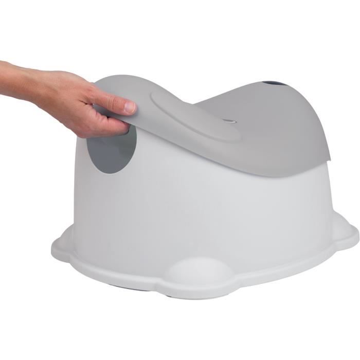 Pot D'apprentissage Bébé IDÉO Thermobaby - Cuvette Amovible - Pour Enfants Dès 18 Mois - Fabriqué En France - Rose