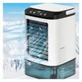 Climatiseur portable, ventilateur de bureau à ultrasons, silencieux, 3 vitesses, veilleuse, ventilateur électrique pour la maison