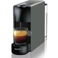 Machine à café - KRUPS - Nespresso Essenza Mini - Gris Intense - 19 bar - 0,6L-0
