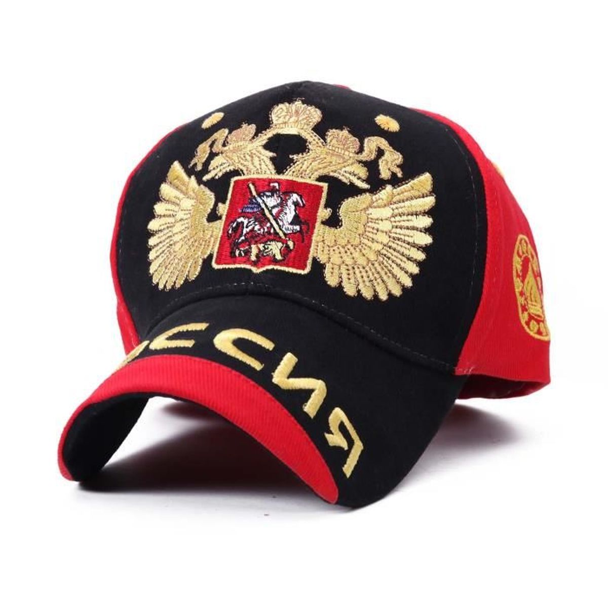 Casquette De Baseball Pour Homme Et Femme Casquette Doré Aigle à Deux Têtes  Casquette De Sports De Plein Air De Printemps, été, Aut - Prix pas cher -  Cdiscount