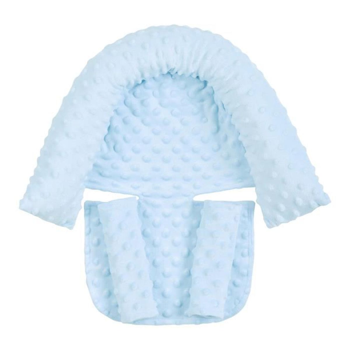 Appui Tete Bebe Coussin Pour Siege De Voiture Poussettes Oreiller De Soutien Anti Collision Bleu Clair Cdiscount