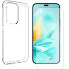 123 Verre trempé + Coque de protection souple silicone transparente pour Honor 200 Lite 5G 6.7" - Yuan Yuan -