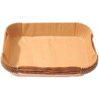 SODIAL Doublures en papier jetables - Ninja - 100 pièces - Antiadhésif - Pour friteuse à air - Facile à utiliser