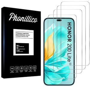 Yanwom 2+2 Verre Trempé Pour Honor 90 Lite 5G Protecteurs D'écran Verre