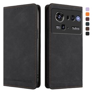 Étui Cuir ZTE Nubia Z80 Ultra – Protection Complète, Rangement Cartes Et Stand Intégré