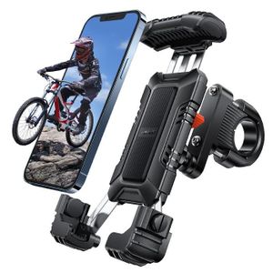 Acheter 1 ensemble de support de téléphone portable pour vélo, anodisé  antidérapant, découpe CNC, antirouille, en alliage d'aluminium, support de téléphone  portable pour vélo, accessoires de cyclisme
