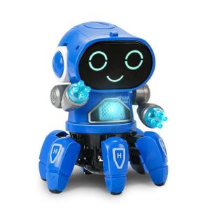 ROBOT - ANIMAL ANIMÉ Robot Dansant Bleu-Emo Robot Intelligent, Capteur 