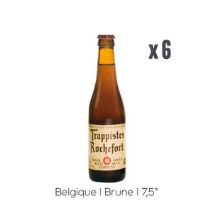 BIERE Pack Bières Rochefort 6 - 6x33cl - 7,5%
