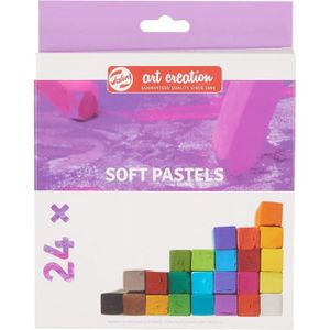 PASTELS - CRAIE D'ART Set de 24 pastels tendres - Royal Talens