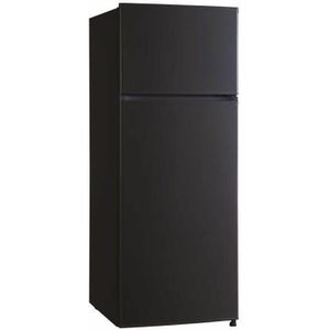 RÉFRIGÉRATEUR CLASSIQUE Réfrigérateur-congélateur GLEM GRF210BK - 204L - F