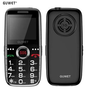 MOBILE SENIOR Guwet GSM Téléphone Portable Senior Débloqué,Dual-