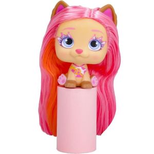 FIGURINE - PERSONNAGE Mini poupées VIP Pets IMC TOYS - Bow Power - Shiara - Cheveux extra longs - Accessoires inclus