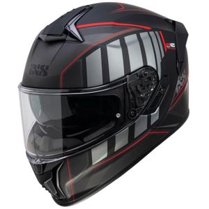 CASQUE MOTO SCOOTER Casque moto intégral IXS 422 FG 2,1 - noir/rouge -